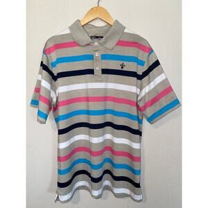 Callaway Men's Striped Golf Polo SZ XL